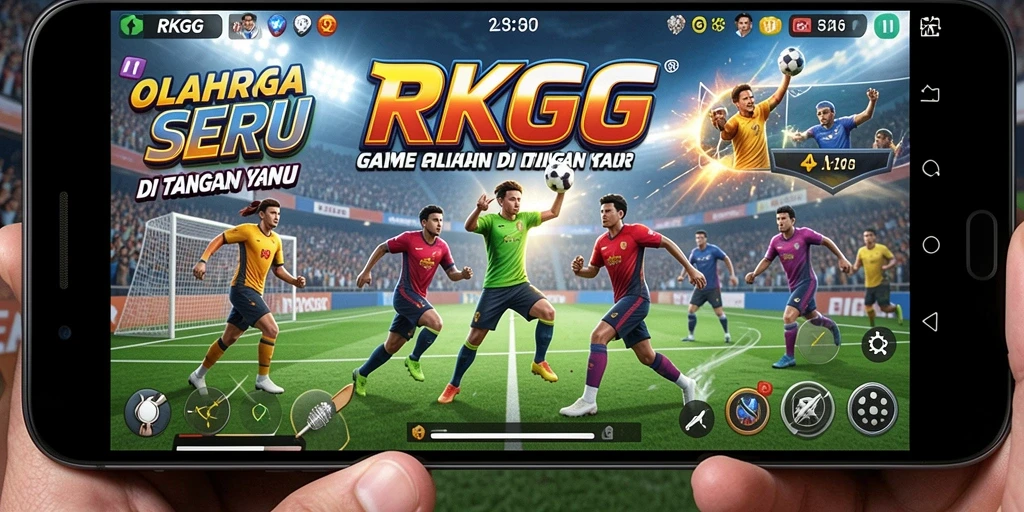 Tampilan gameplay RKGG yang menarik dengan aksi olahraga yang mendebarkan.